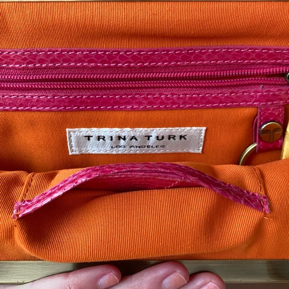 Trina Turk Clutch. - Picture 2 of 4